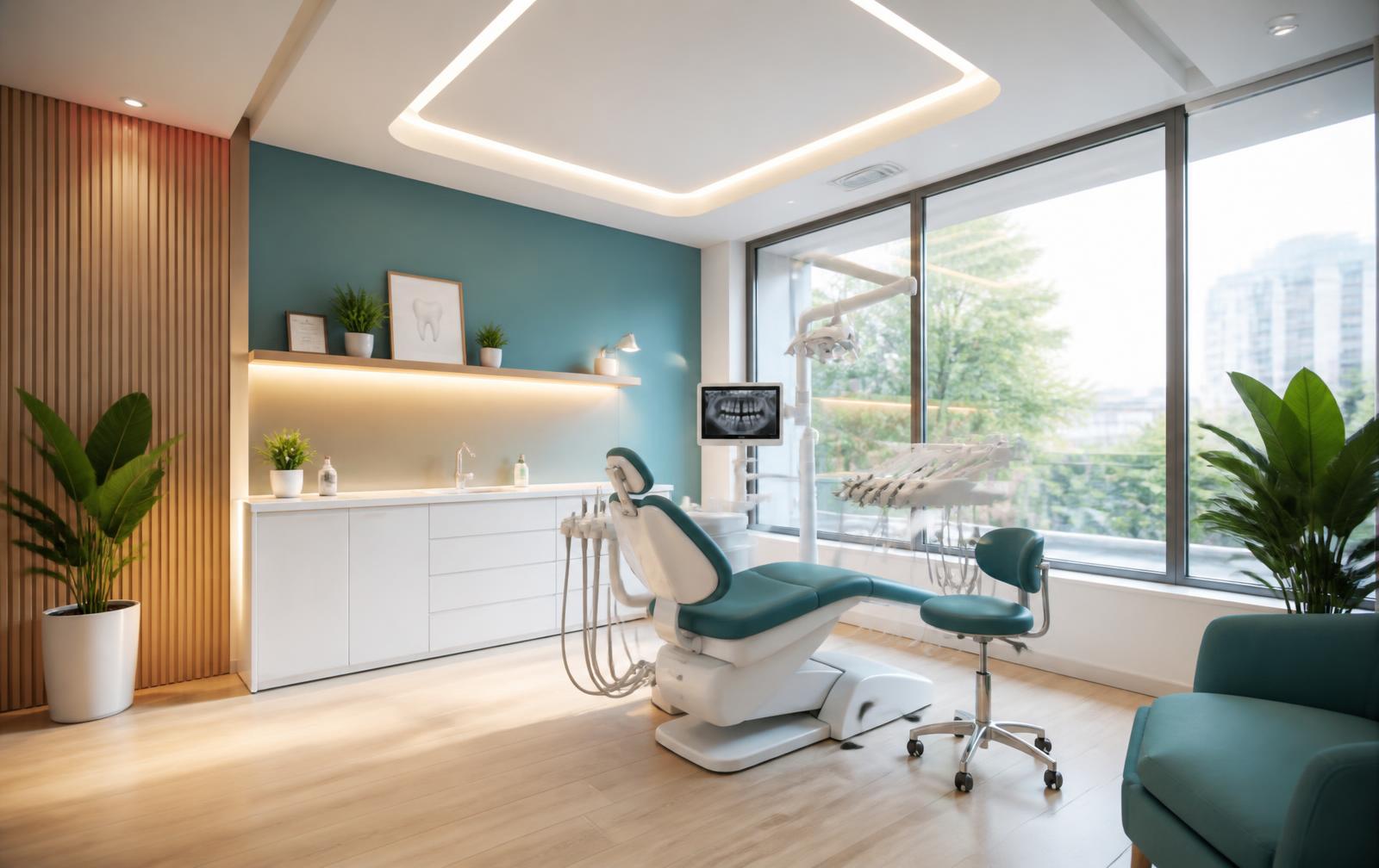 Treatment room at The Dental & Skin Clinic in G-13 Islamabad