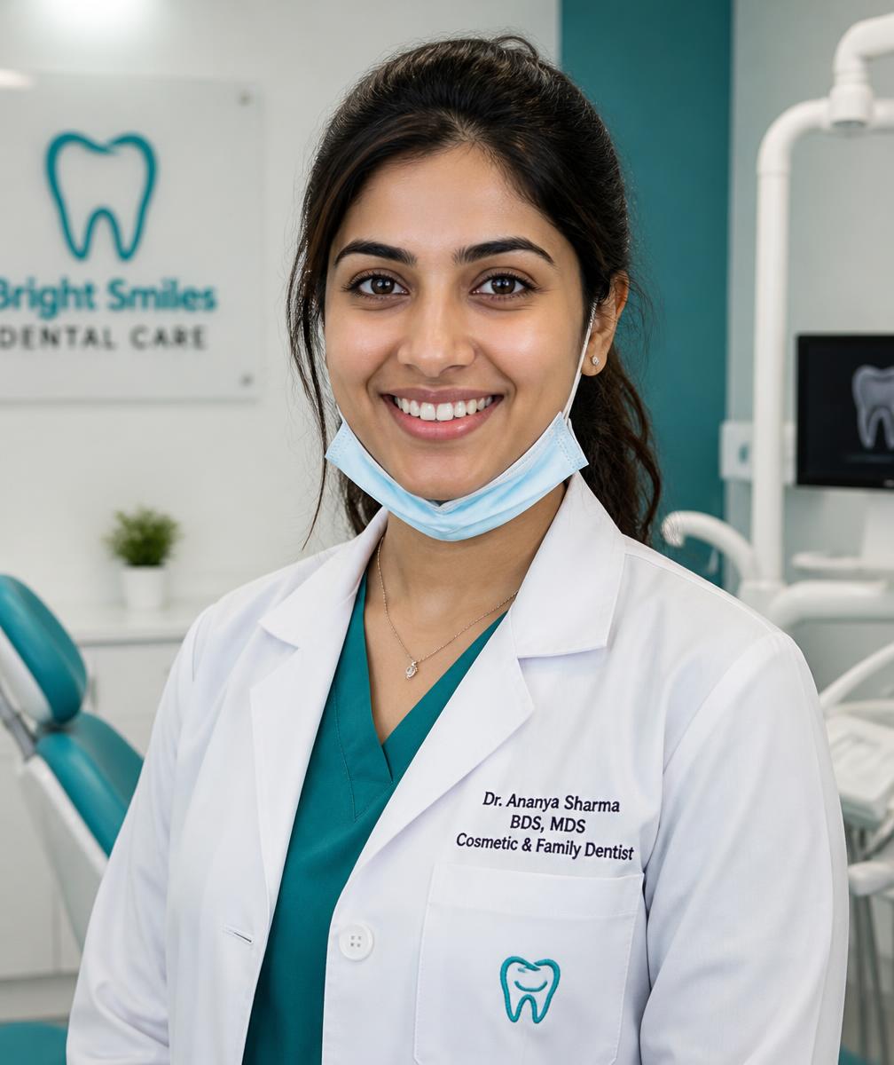Dentist at the clinic in Islamabad